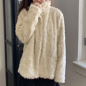 Faux fur outer